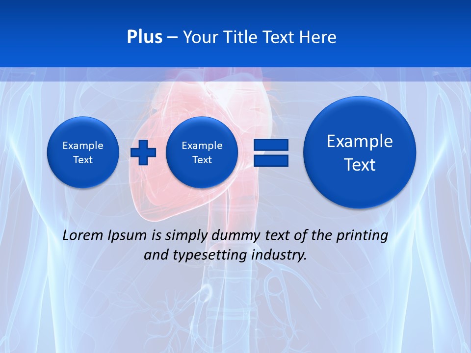 Circulation Health Science PowerPoint Template