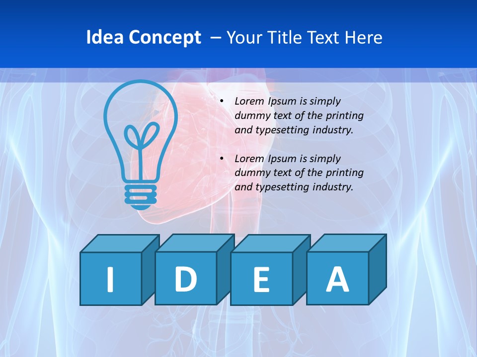Circulation Health Science PowerPoint Template
