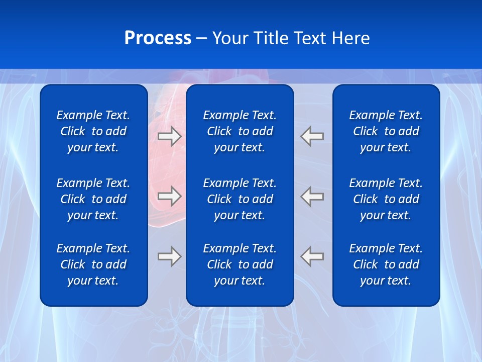 Circulation Health Science PowerPoint Template