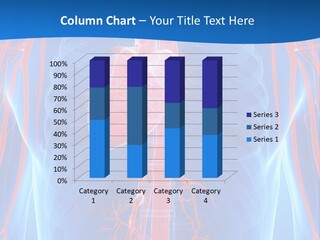 Red Human Brain PowerPoint Template