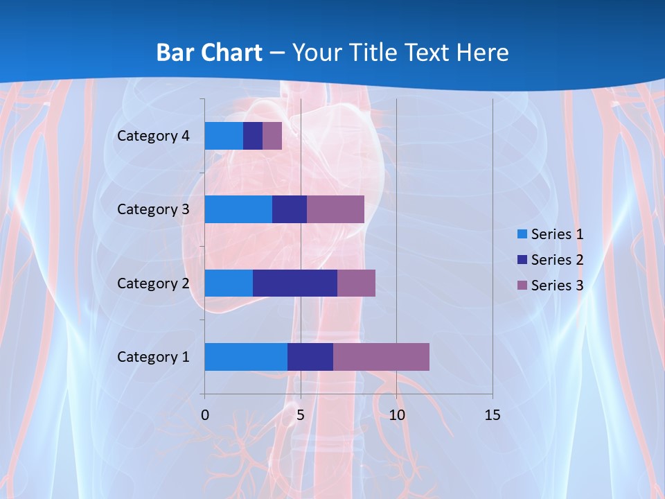 Red Human Brain PowerPoint Template