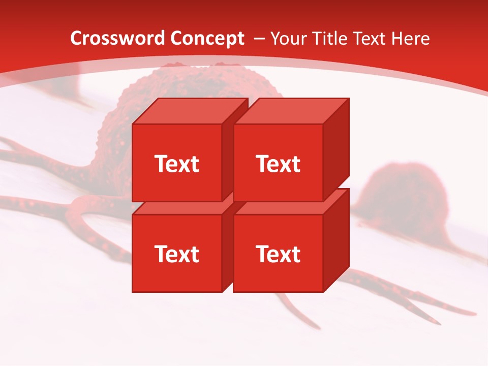 Metastasis Artwork Tumor Cells PowerPoint Template