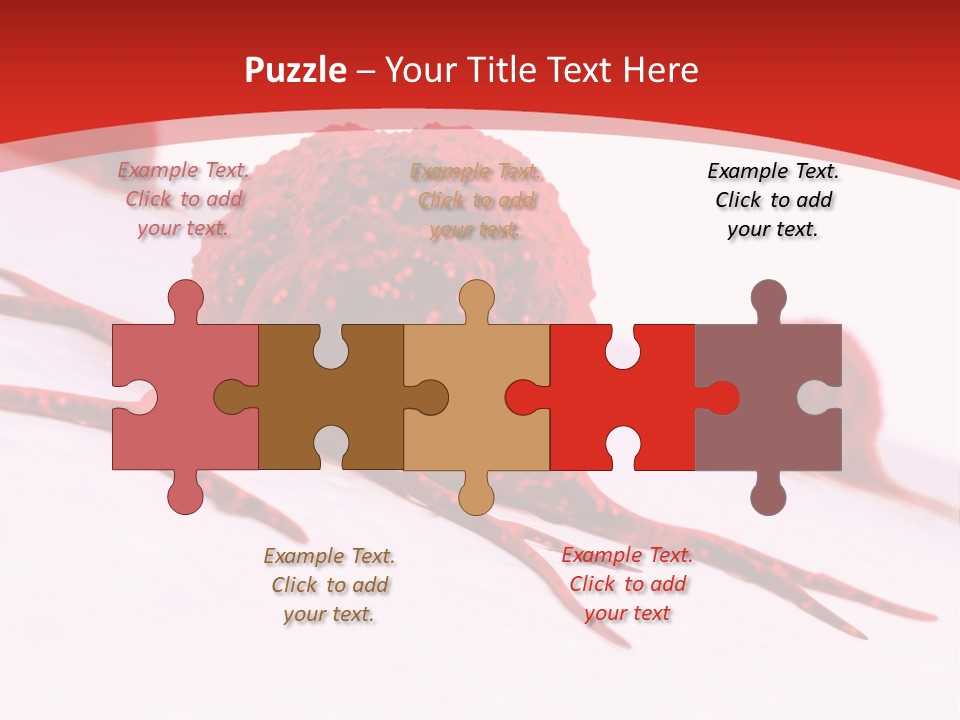 Metastasis Artwork Tumor Cells PowerPoint Template