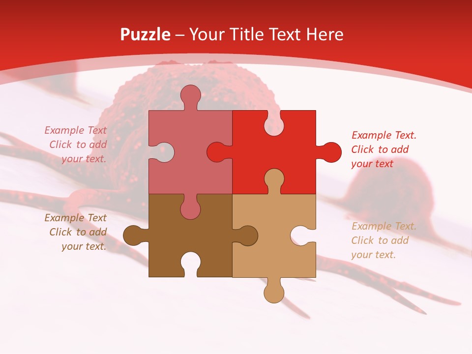 Metastasis Artwork Tumor Cells PowerPoint Template