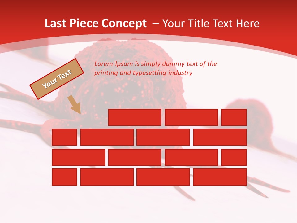 Metastasis Artwork Tumor Cells PowerPoint Template