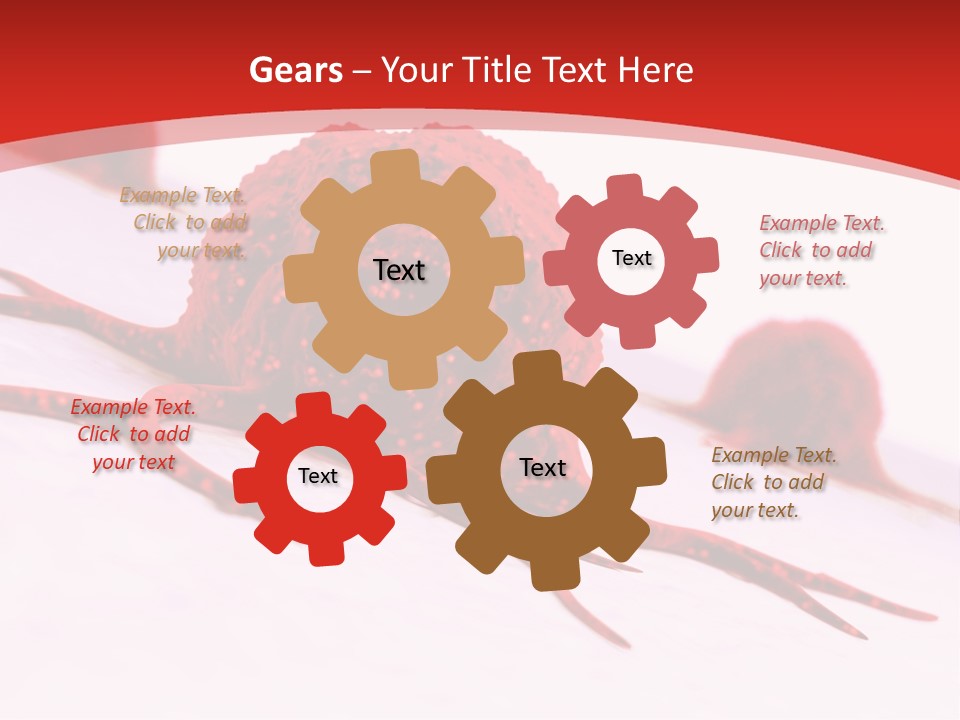 Metastasis Artwork Tumor Cells PowerPoint Template