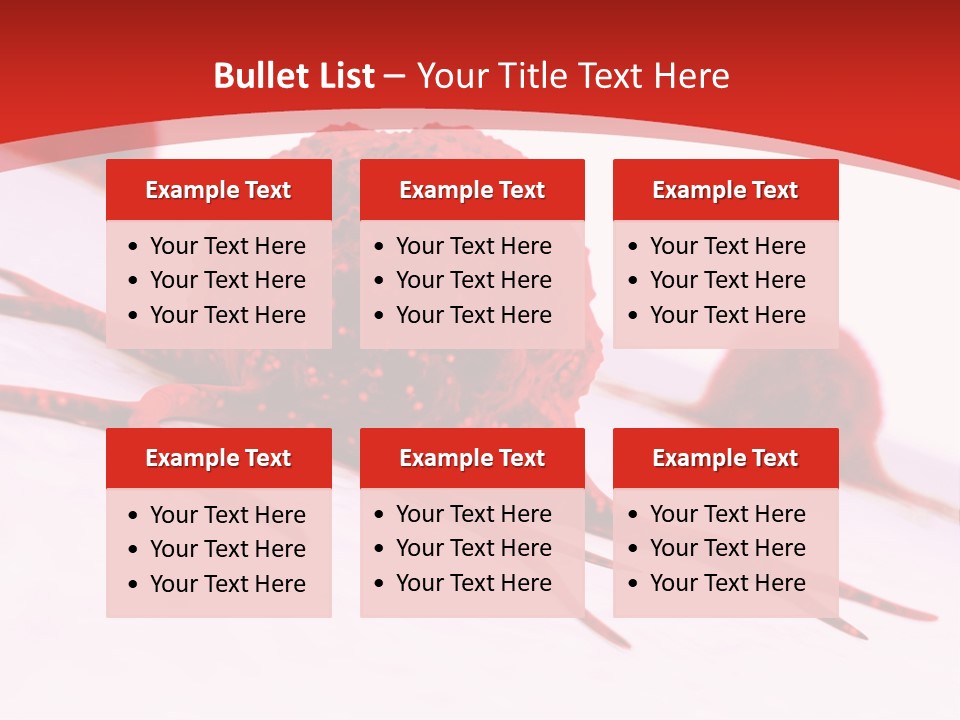 Metastasis Artwork Tumor Cells PowerPoint Template