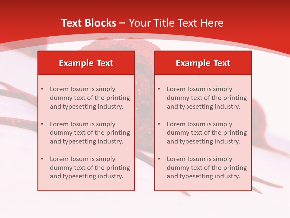 Metastasis Artwork Tumor Cells PowerPoint Template