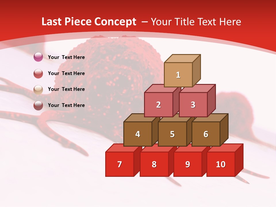Metastasis Artwork Tumor Cells PowerPoint Template