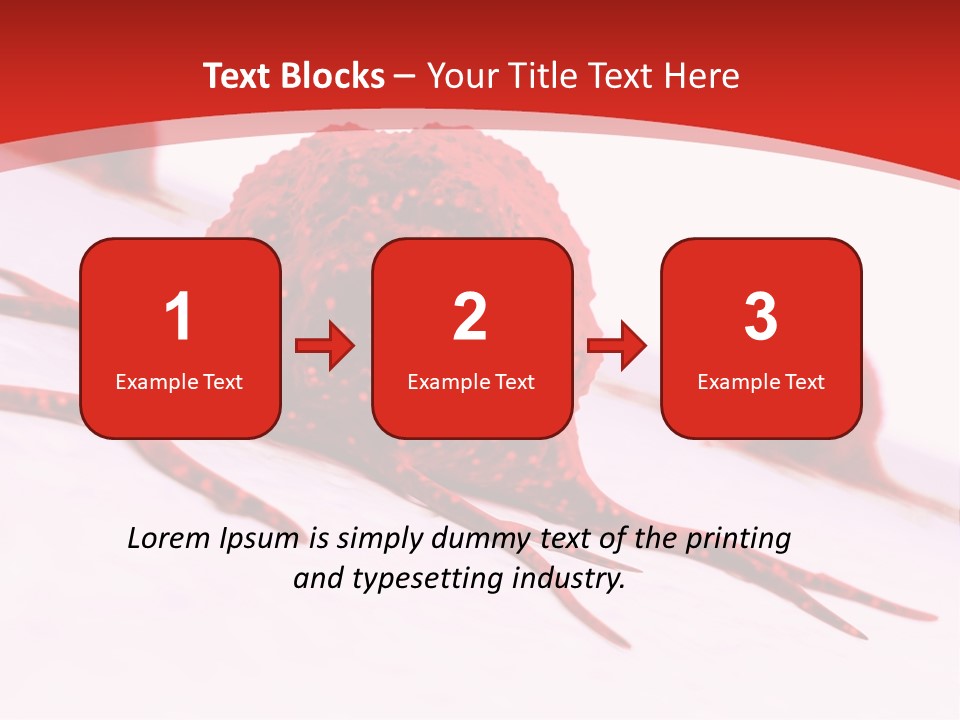 Metastasis Artwork Tumor Cells PowerPoint Template