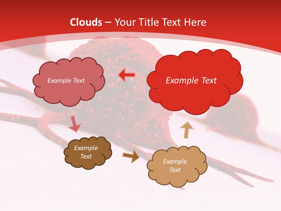 Metastasis Artwork Tumor Cells PowerPoint Template