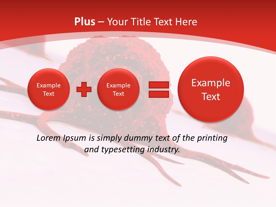 Metastasis Artwork Tumor Cells PowerPoint Template
