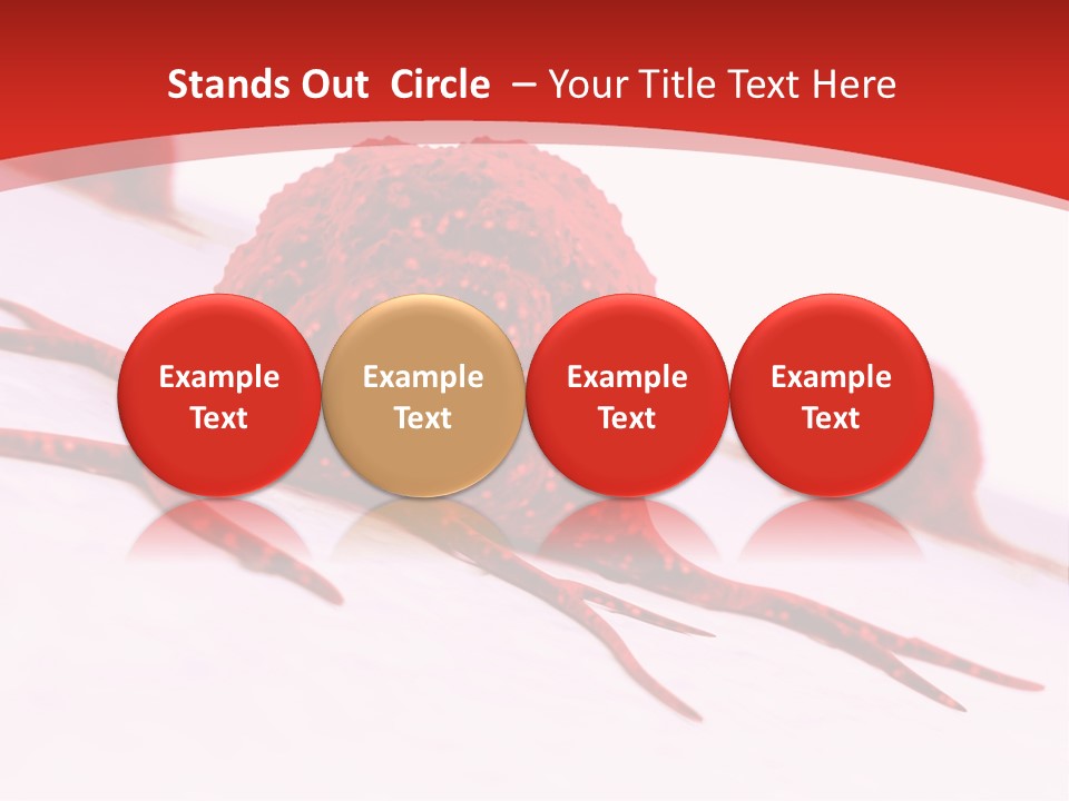 Metastasis Artwork Tumor Cells PowerPoint Template