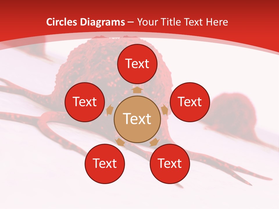 Metastasis Artwork Tumor Cells PowerPoint Template