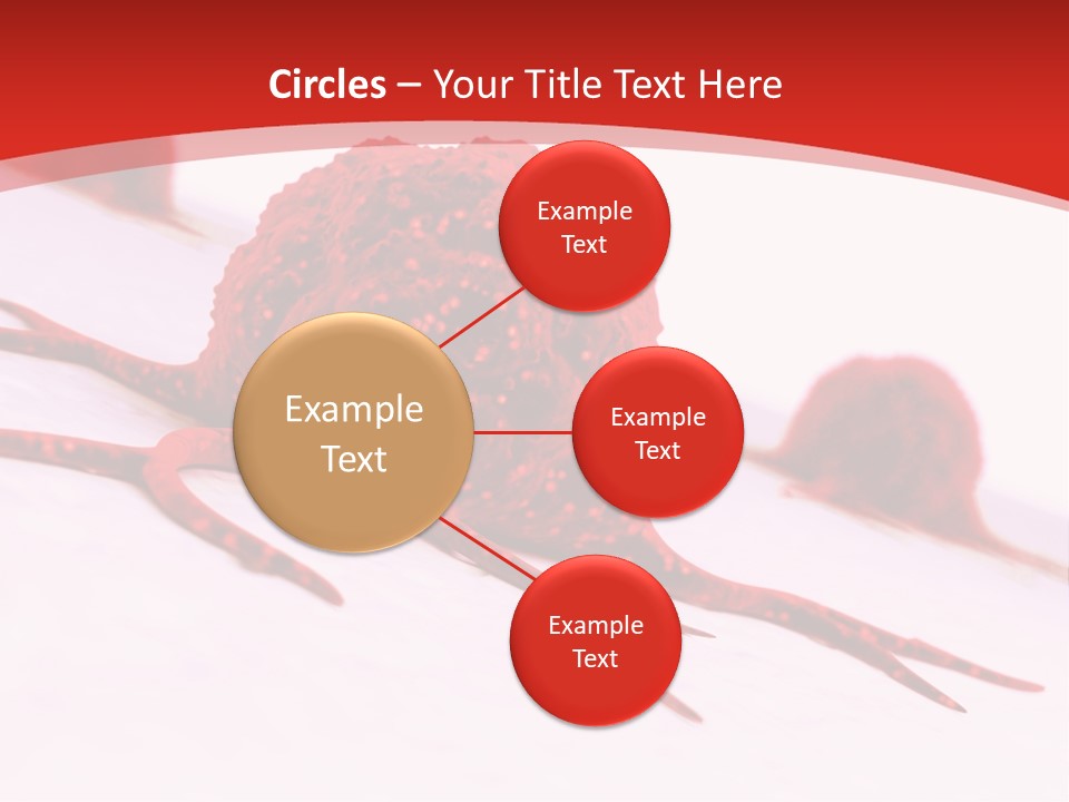Metastasis Artwork Tumor Cells PowerPoint Template
