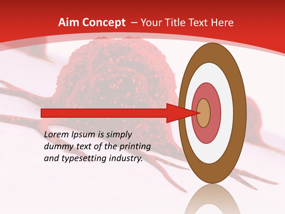 Metastasis Artwork Tumor Cells PowerPoint Template