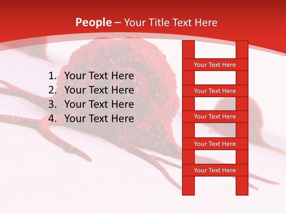 Metastasis Artwork Tumor Cells PowerPoint Template