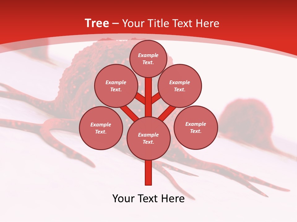Metastasis Artwork Tumor Cells PowerPoint Template