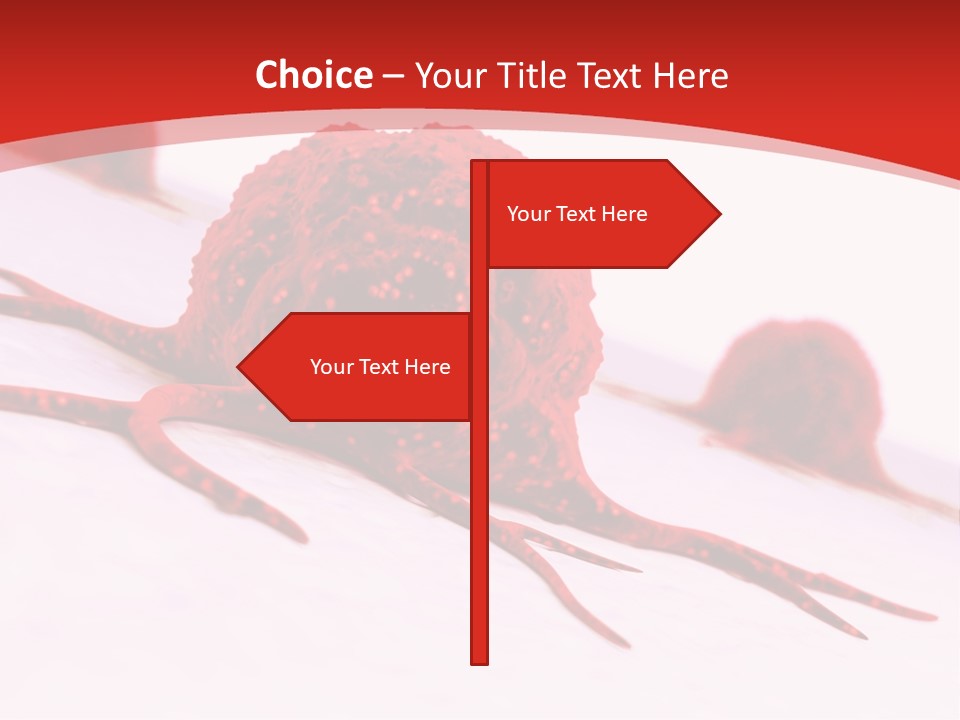 Metastasis Artwork Tumor Cells PowerPoint Template