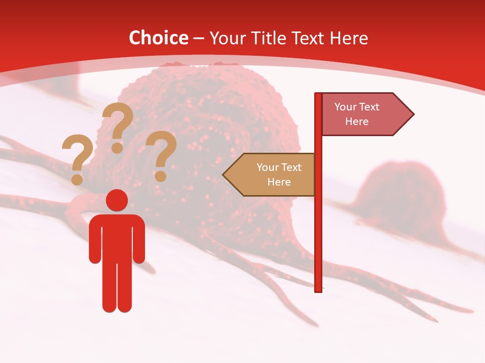 Metastasis Artwork Tumor Cells PowerPoint Template