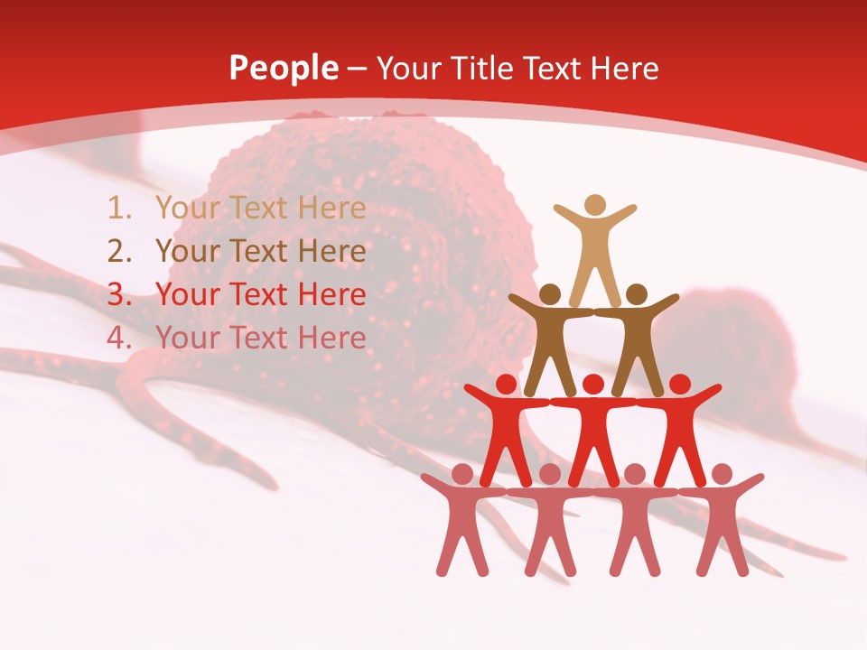 Metastasis Artwork Tumor Cells PowerPoint Template