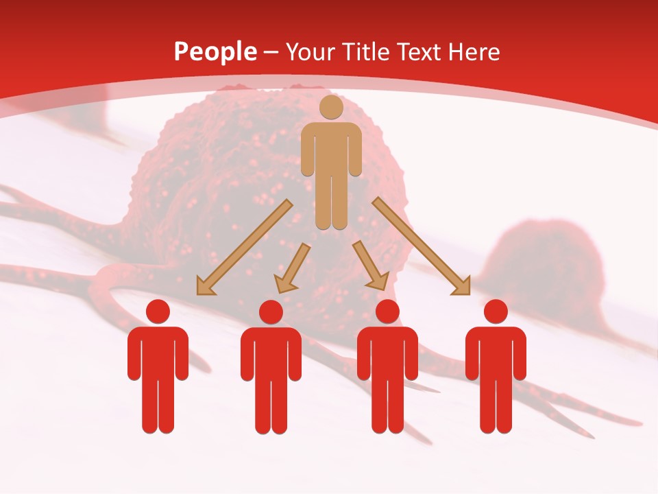 Metastasis Artwork Tumor Cells PowerPoint Template