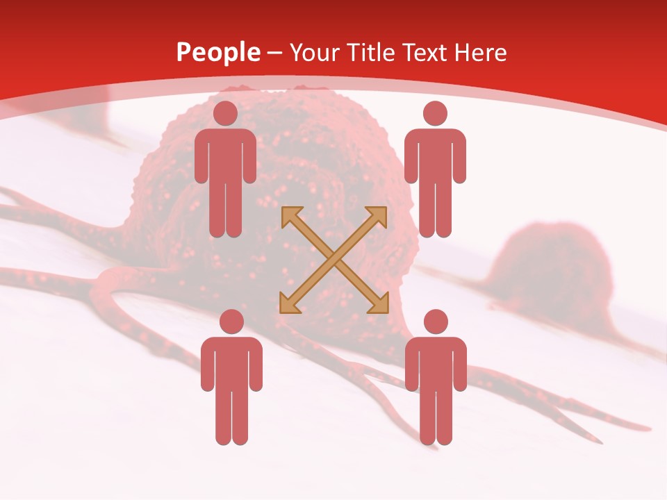 Metastasis Artwork Tumor Cells PowerPoint Template