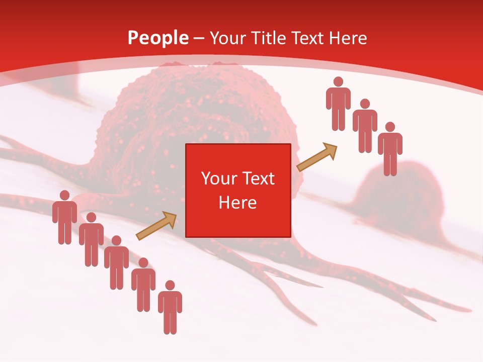 Metastasis Artwork Tumor Cells PowerPoint Template