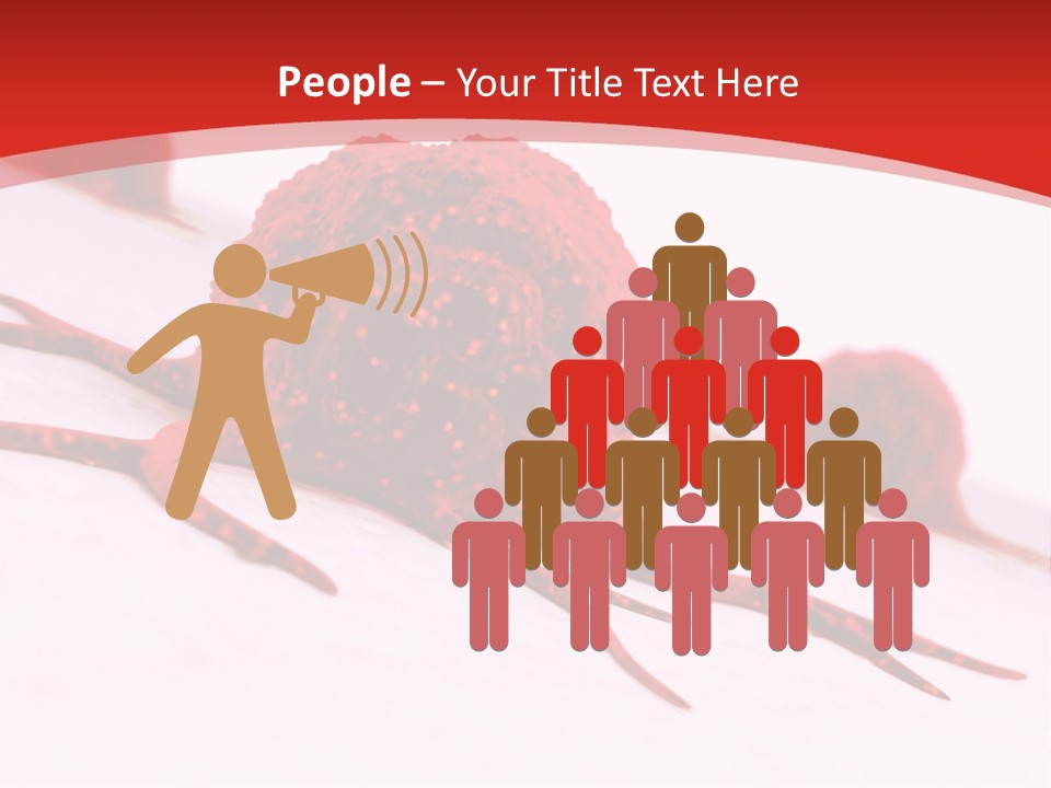 Metastasis Artwork Tumor Cells PowerPoint Template