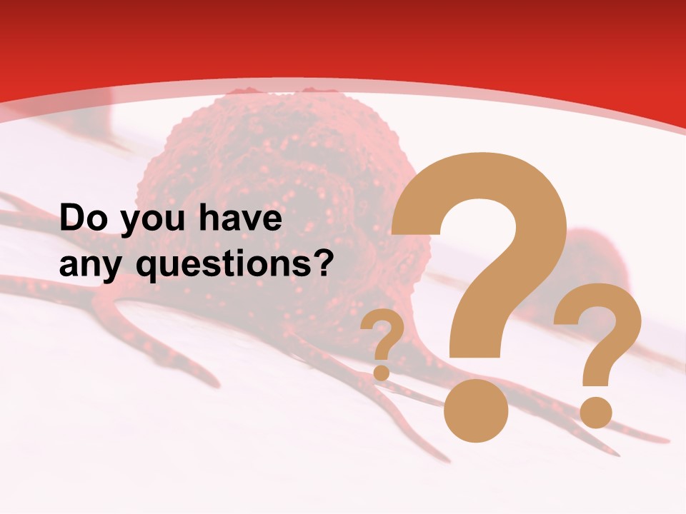 Metastasis Artwork Tumor Cells PowerPoint Template