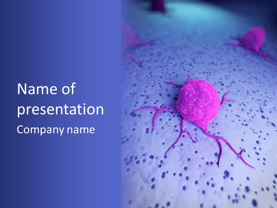 Malignancy Malignant Tumor Cells PowerPoint Template