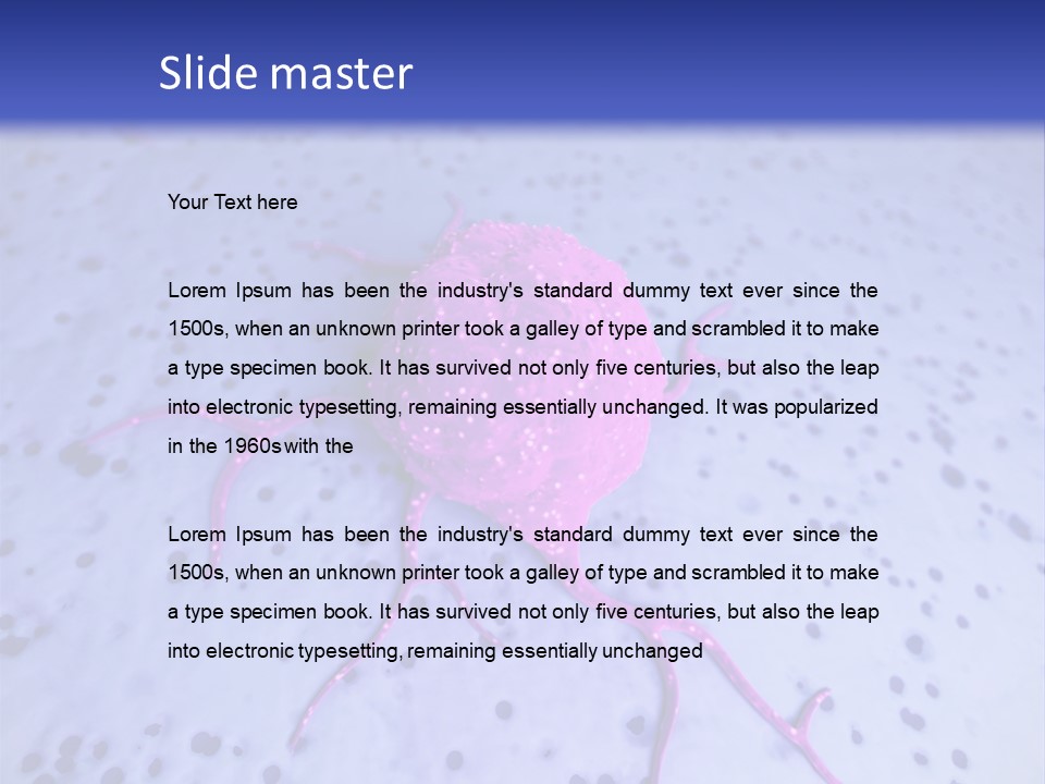 Malignancy Malignant Tumor Cells PowerPoint Template