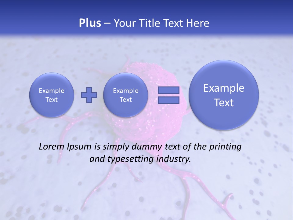 Malignancy Malignant Tumor Cells PowerPoint Template