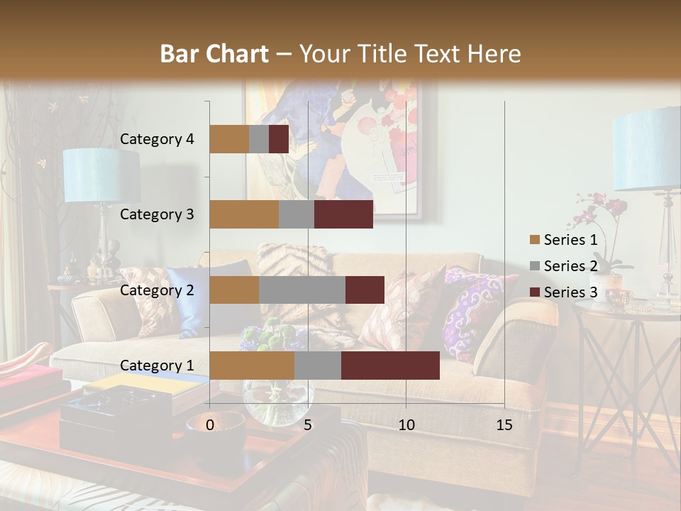 Lifestyle Decoration Furniture PowerPoint Template