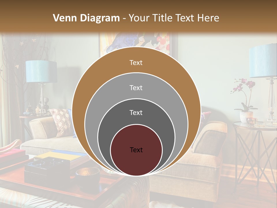 Lifestyle Decoration Furniture PowerPoint Template
