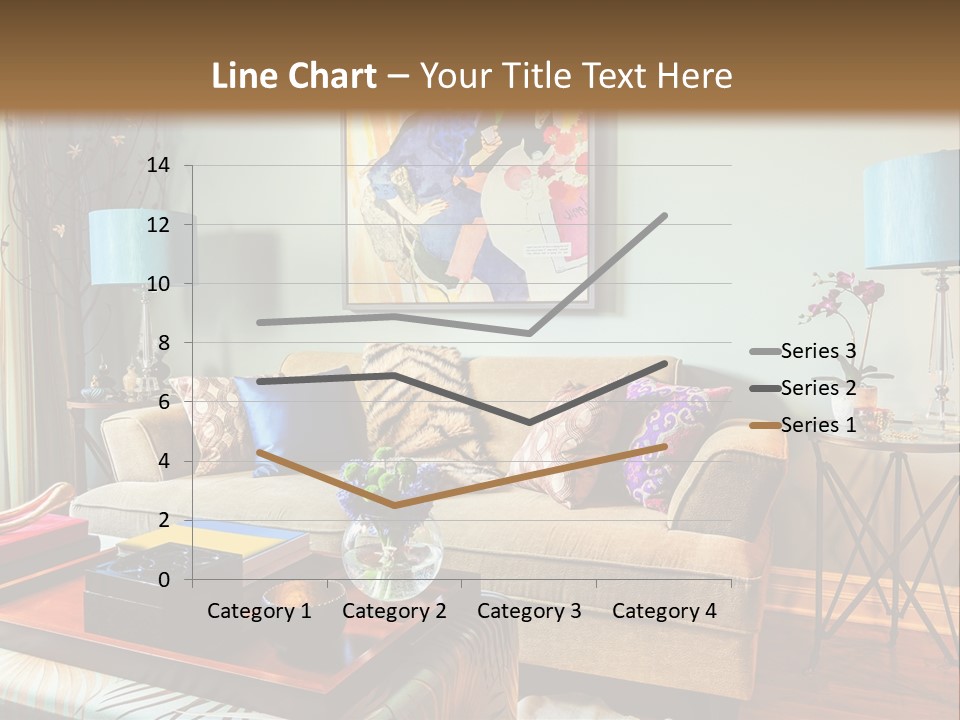 Lifestyle Decoration Furniture PowerPoint Template