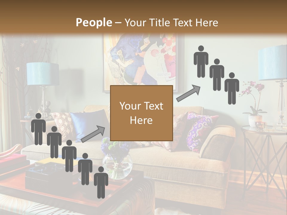 Lifestyle Decoration Furniture PowerPoint Template