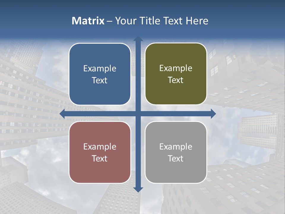 Angle Metropolitan Attraction PowerPoint Template