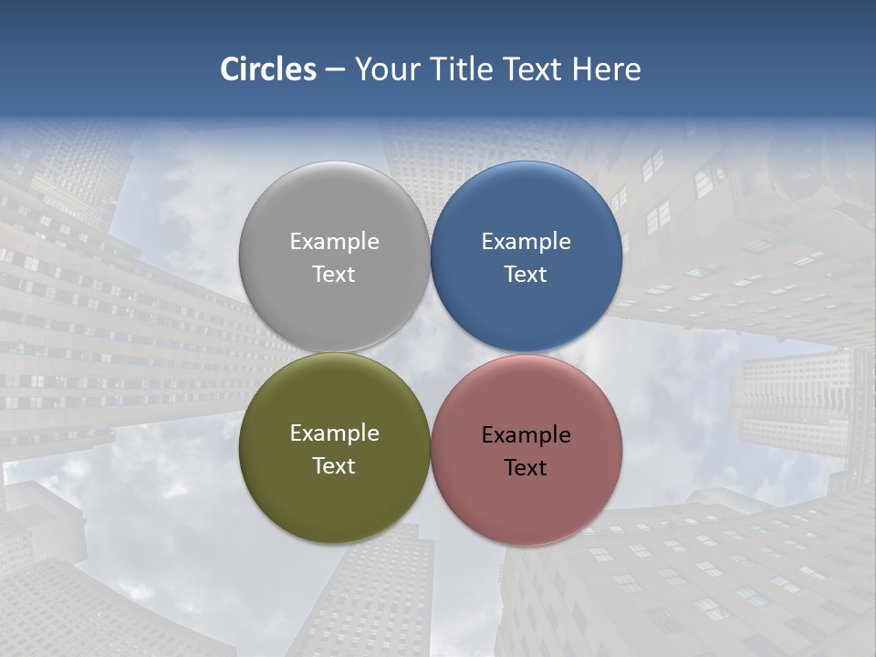 Angle Metropolitan Attraction PowerPoint Template