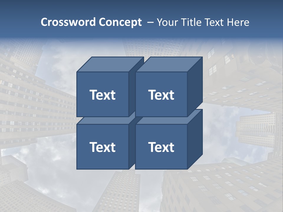 Angle Metropolitan Attraction PowerPoint Template