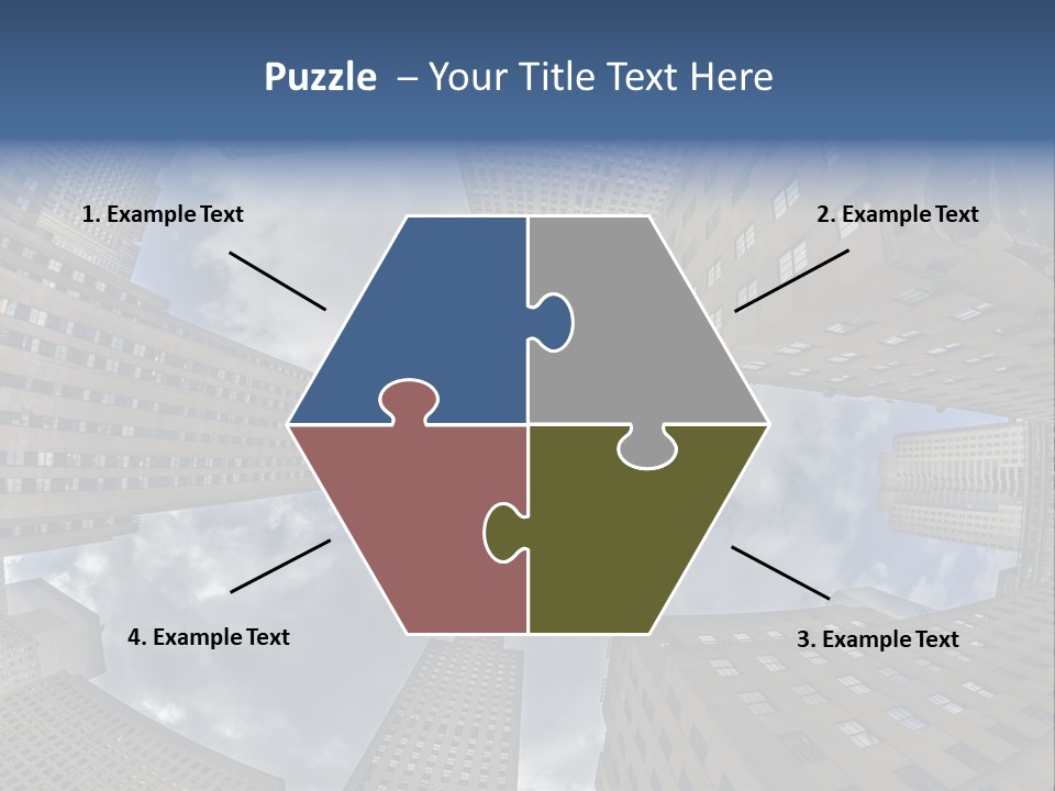 Angle Metropolitan Attraction PowerPoint Template