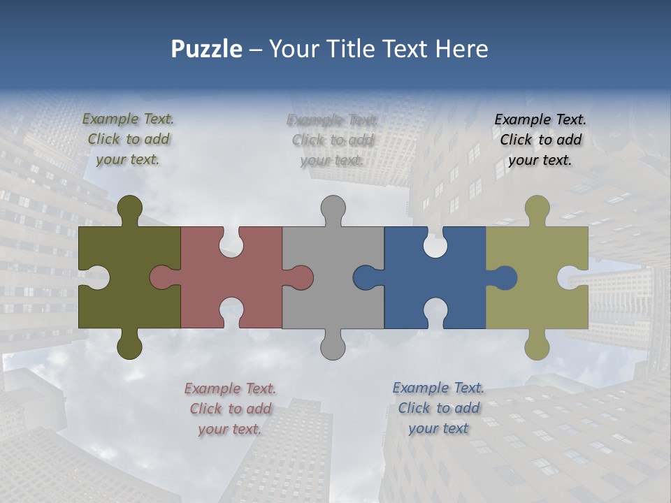 Angle Metropolitan Attraction PowerPoint Template