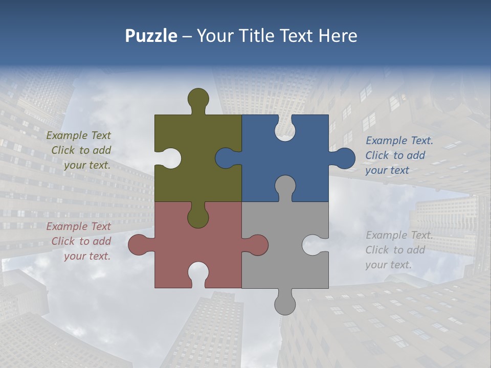 Angle Metropolitan Attraction PowerPoint Template