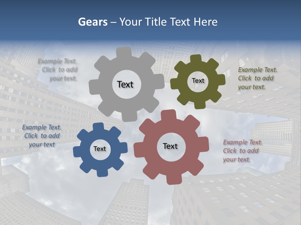 Angle Metropolitan Attraction PowerPoint Template