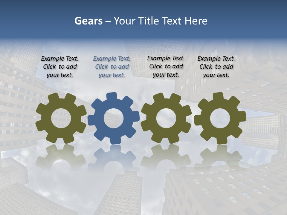 Angle Metropolitan Attraction PowerPoint Template