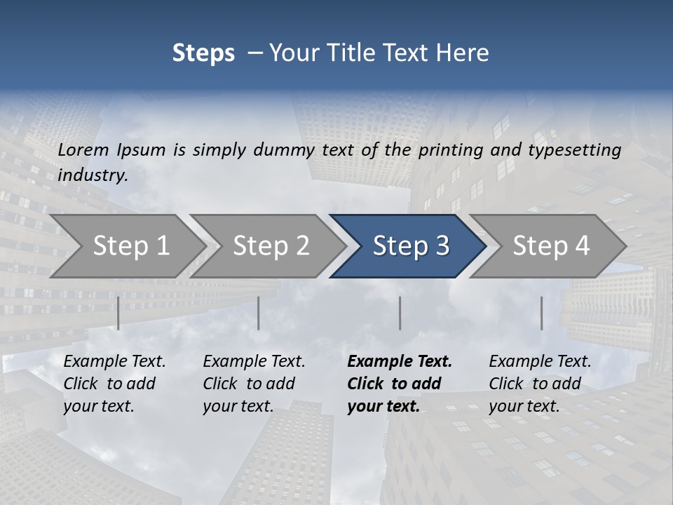 Angle Metropolitan Attraction PowerPoint Template