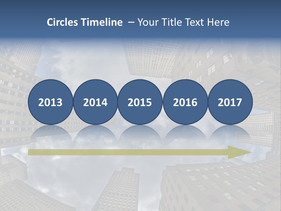 Angle Metropolitan Attraction PowerPoint Template