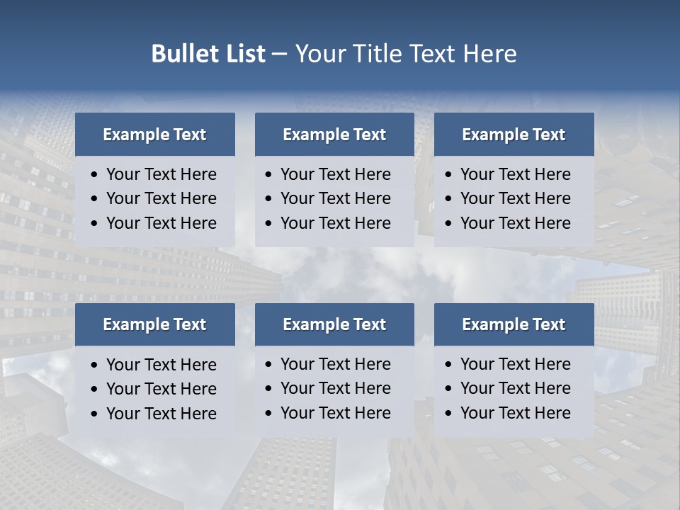 Angle Metropolitan Attraction PowerPoint Template