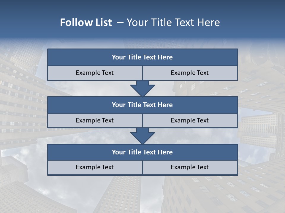 Angle Metropolitan Attraction PowerPoint Template