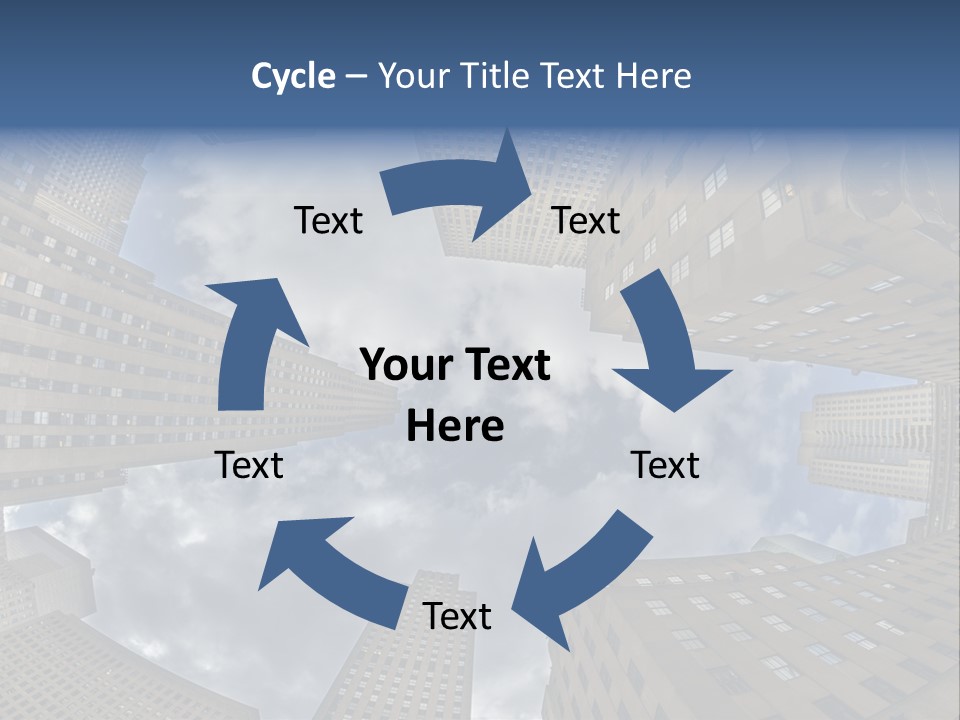 Angle Metropolitan Attraction PowerPoint Template